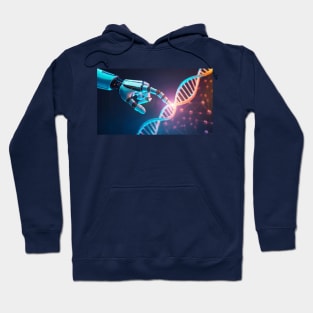 robot dna Hoodie